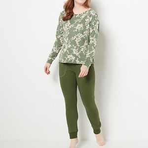 Splendid Printed Hacci Lounge Set